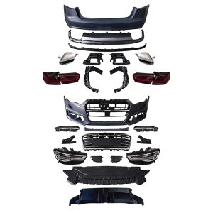 Audi A6 upgrade to Audi C7 premium body kits replacement full exterior upgrade