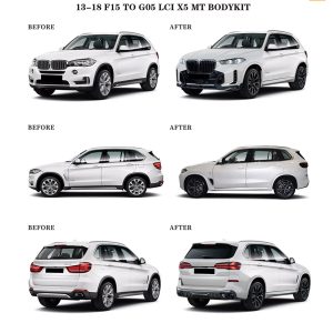 BMW F15 to BMW X5 body kits replacement sport exterior kit