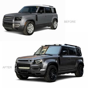 Land Rover Defender to Defender OCTA style body kits replacement exterior upgrade