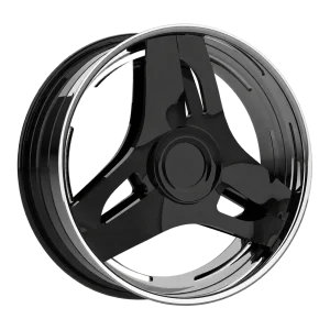 6061-T6 forged wheel black multi-piece
