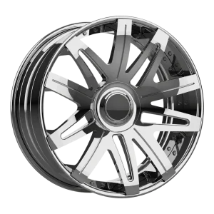 6061-T6 forged wheel chrome multi-piece