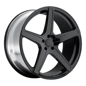 6061-T6 forged wheel black mono block