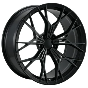forged custom replacement wheels for Porsche with sporty design